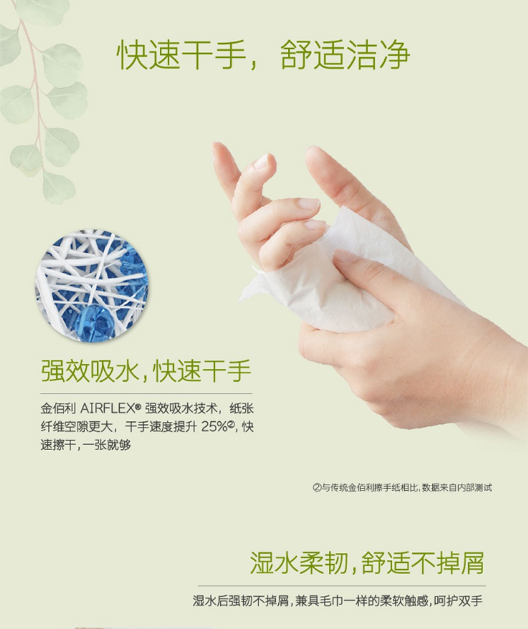 金佰利0564-10 Kleenex舒洁擦手纸图片4