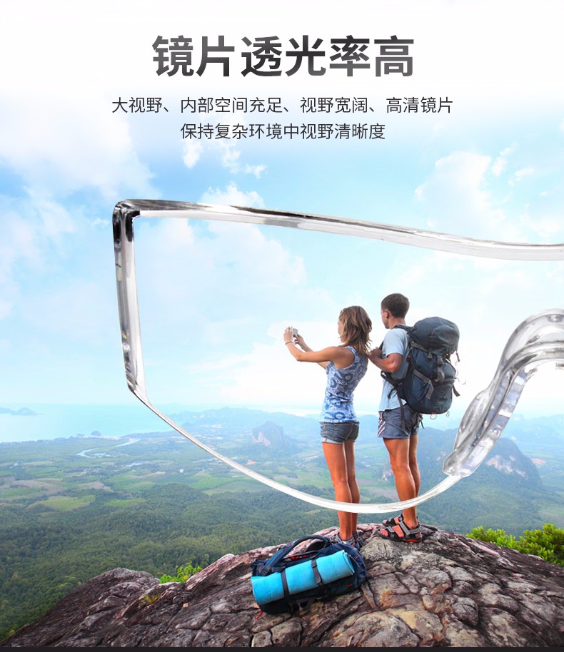3M10196防雾防冲击防护眼镜图片2