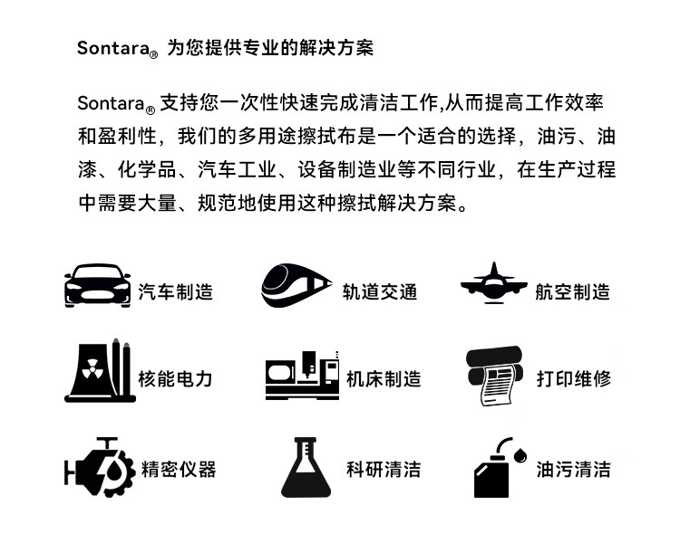 杜邦Sontara胜特龙LD-4无尘擦拭纸卷状多用途工业擦拭布8