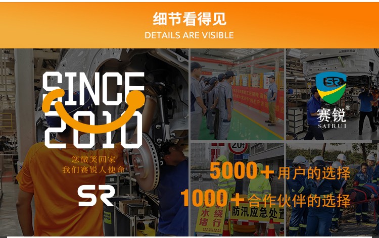 赛锐SR-1028-BL-M轻型防撞帽舒适款中号3