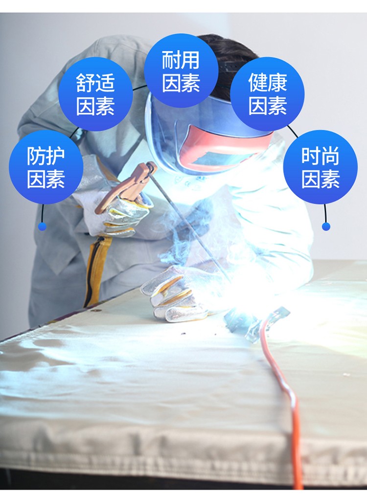 友盟AP-9168原色全皮焊接防护毯图片6