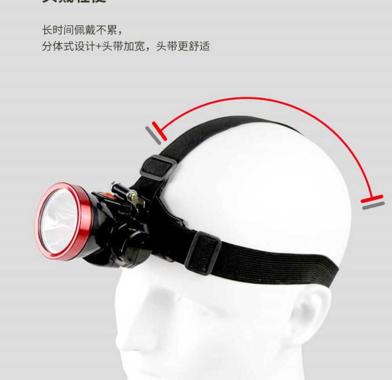 汉盾HD-HT13 ABS标准型带矿灯安全帽5