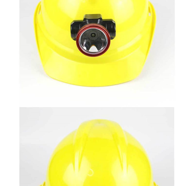 汉盾HD-HT13 ABS标准型带矿灯安全帽10