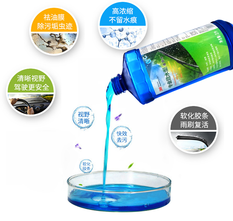 3M PN7018专业疏水型玻璃水0度8