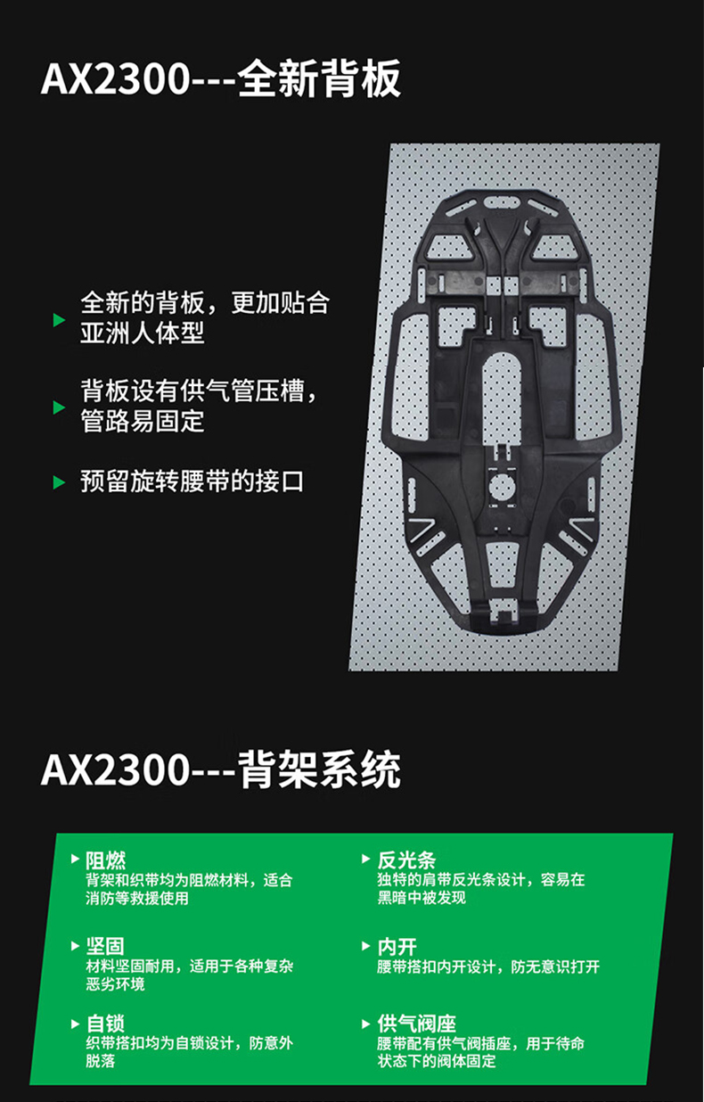 vMSA梅思安10241908正压式空气呼吸器6.8L有表瓶阀大号面罩体AX2300 5