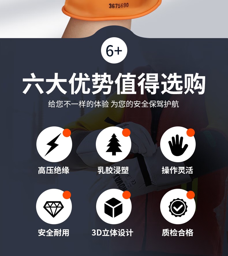 XLO-050/S1-280 STROM乳胶绝缘手套2