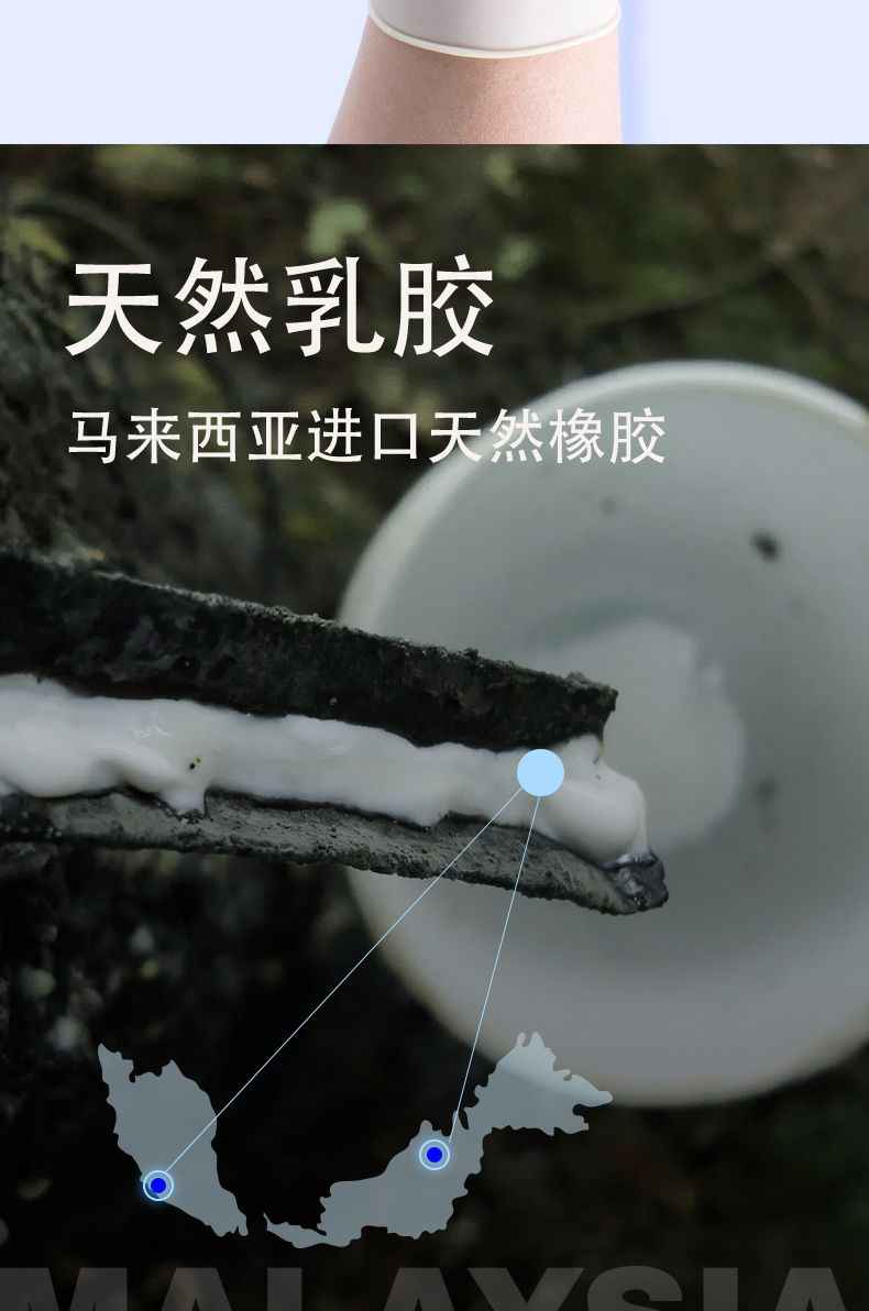 雪莲JC-002白色乳胶光里麻面一次性检查手套2.jpg