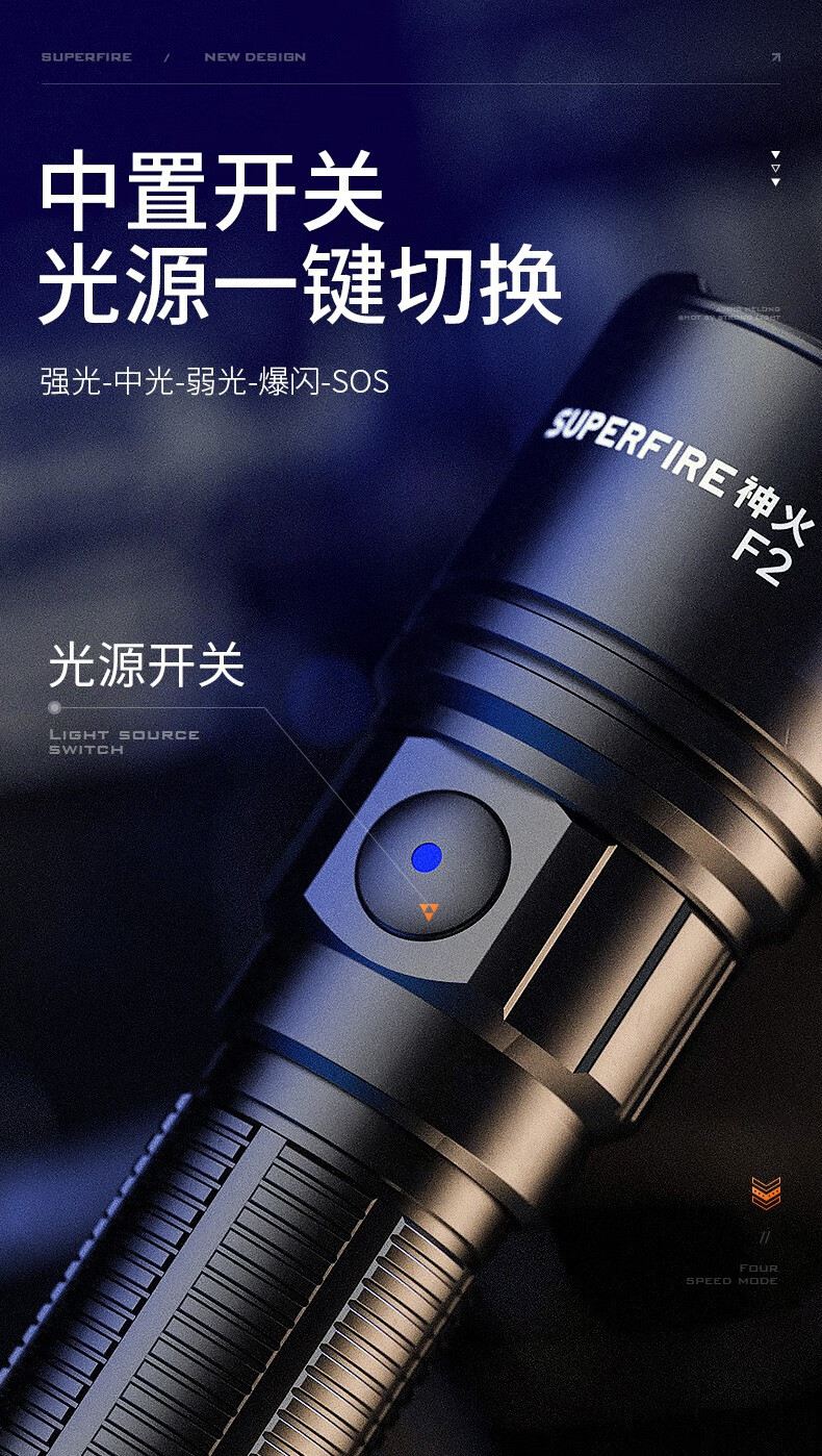 神火F2-A变焦强光远射手电筒6.jpg