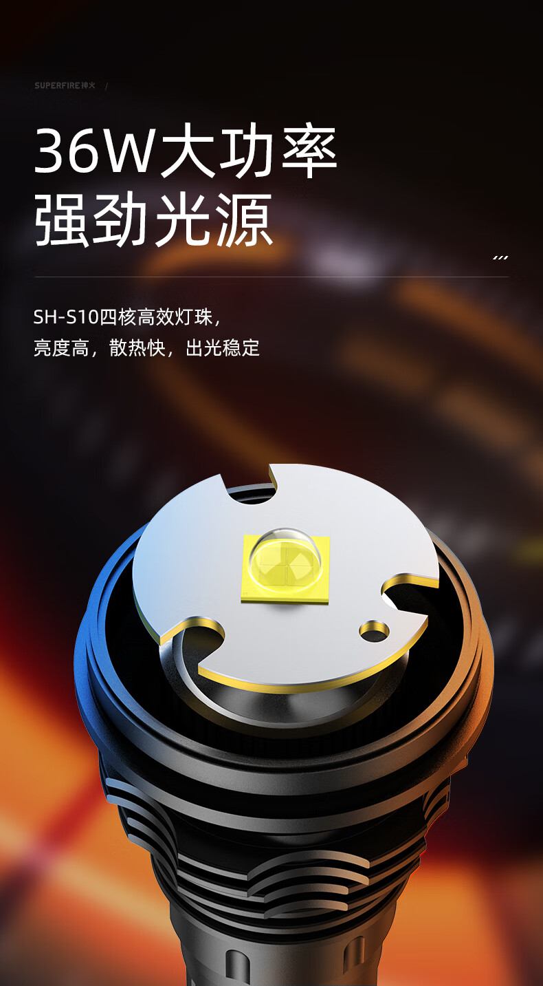 神火L3-D定焦版大功率强光手电筒3.jpg