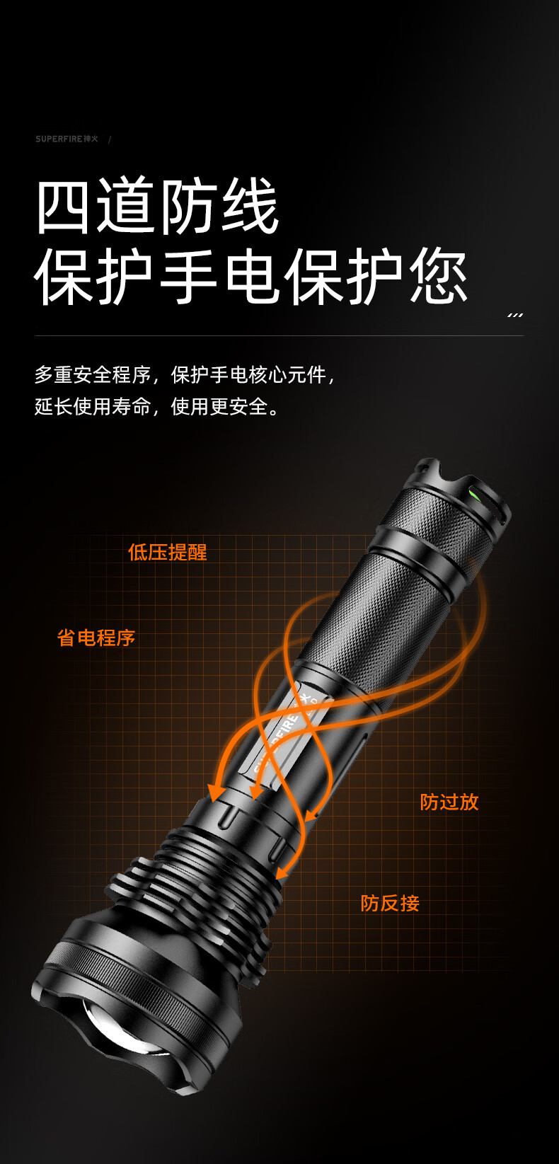 神火L3-D定焦版大功率强光手电筒9.jpg