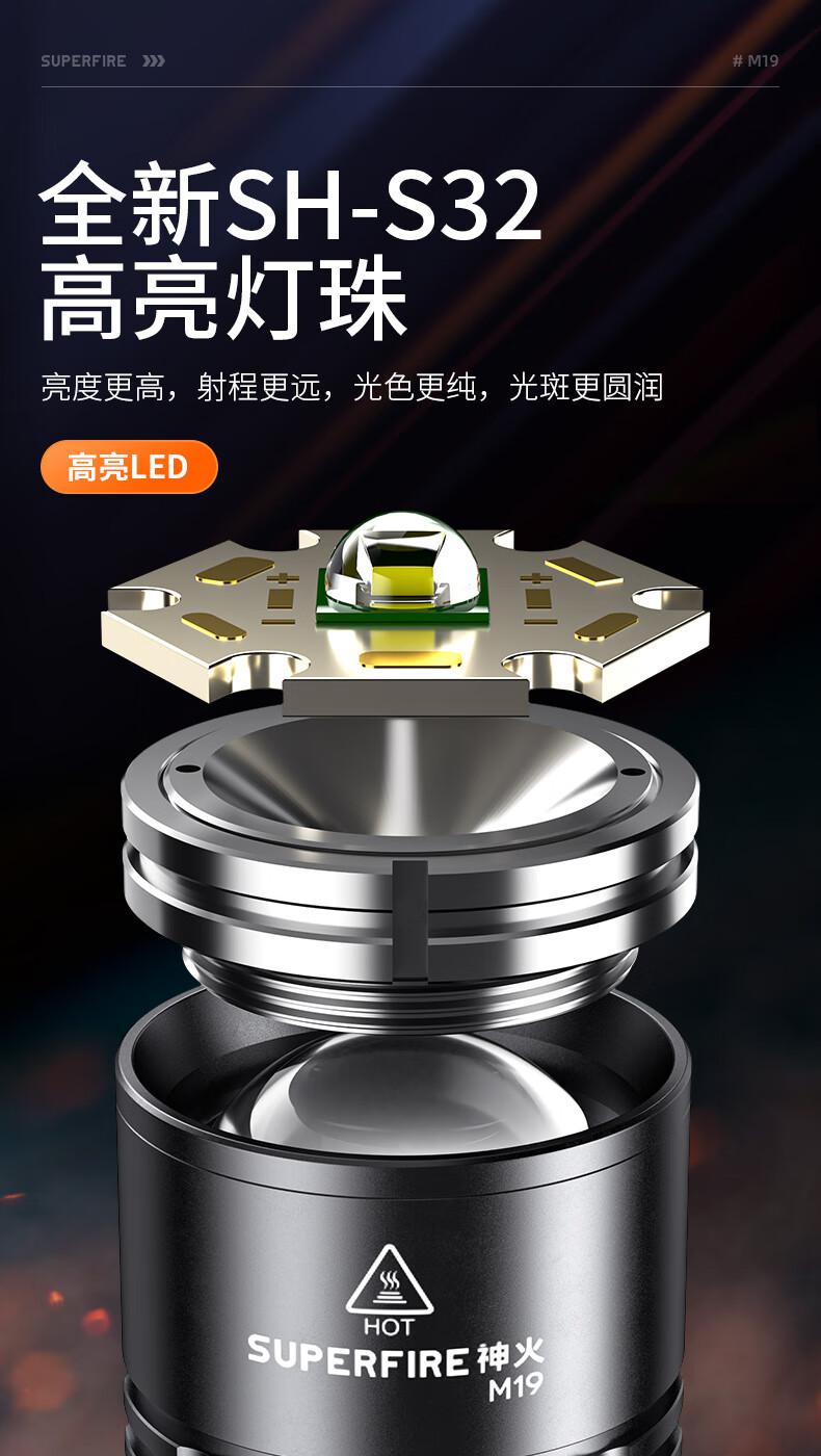 神火M19强光小钢炮手电筒3.jpg
