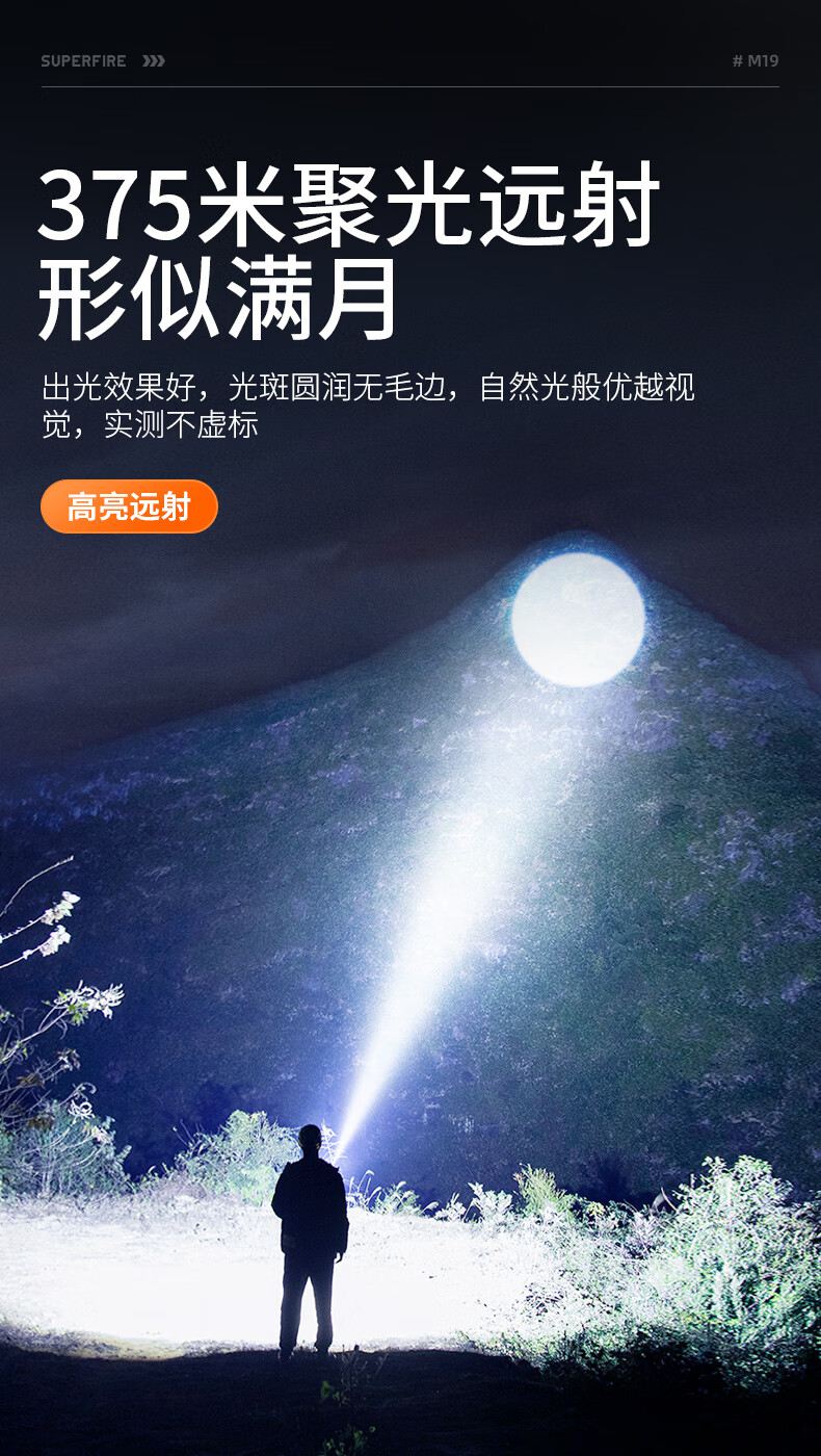 神火M19强光小钢炮手电筒8.jpg