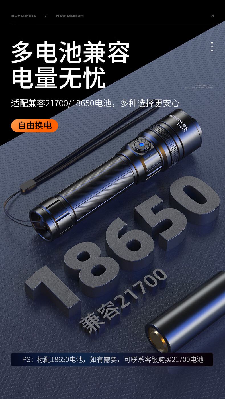 神火L16-N持久续航高亮远射手电筒11.jpg