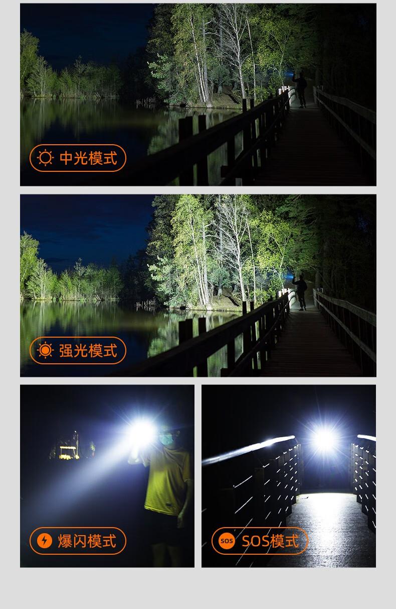 神火Y5前后双灯白激光大功率手电筒8.jpg
