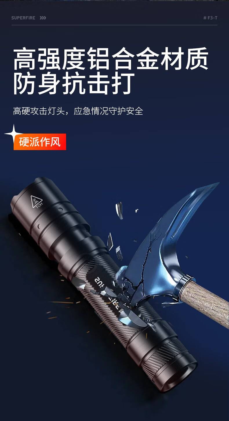 神火F3-T圆形光斑强光手电筒8.jpg