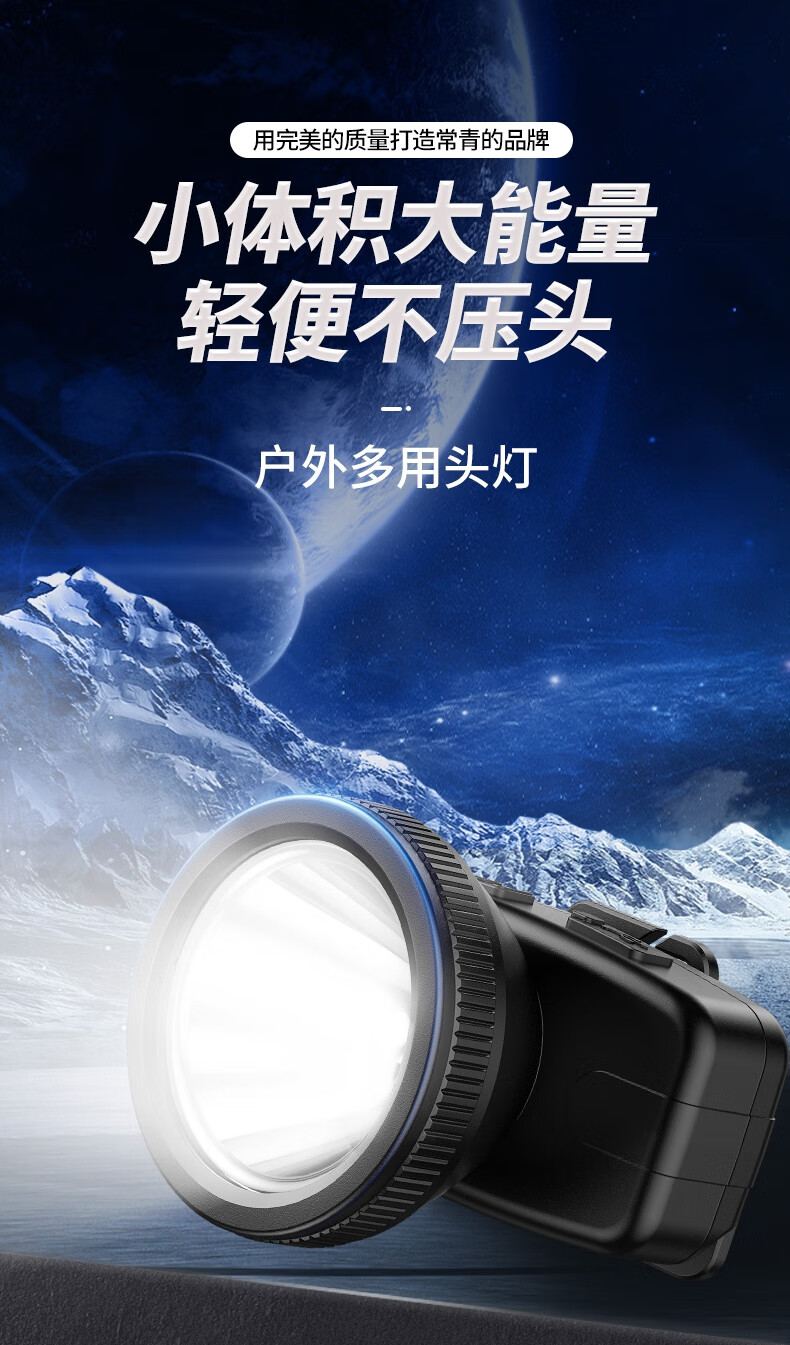 神火HL55-C智能感应挥手即亮强光远射户外多用头灯1.jpg