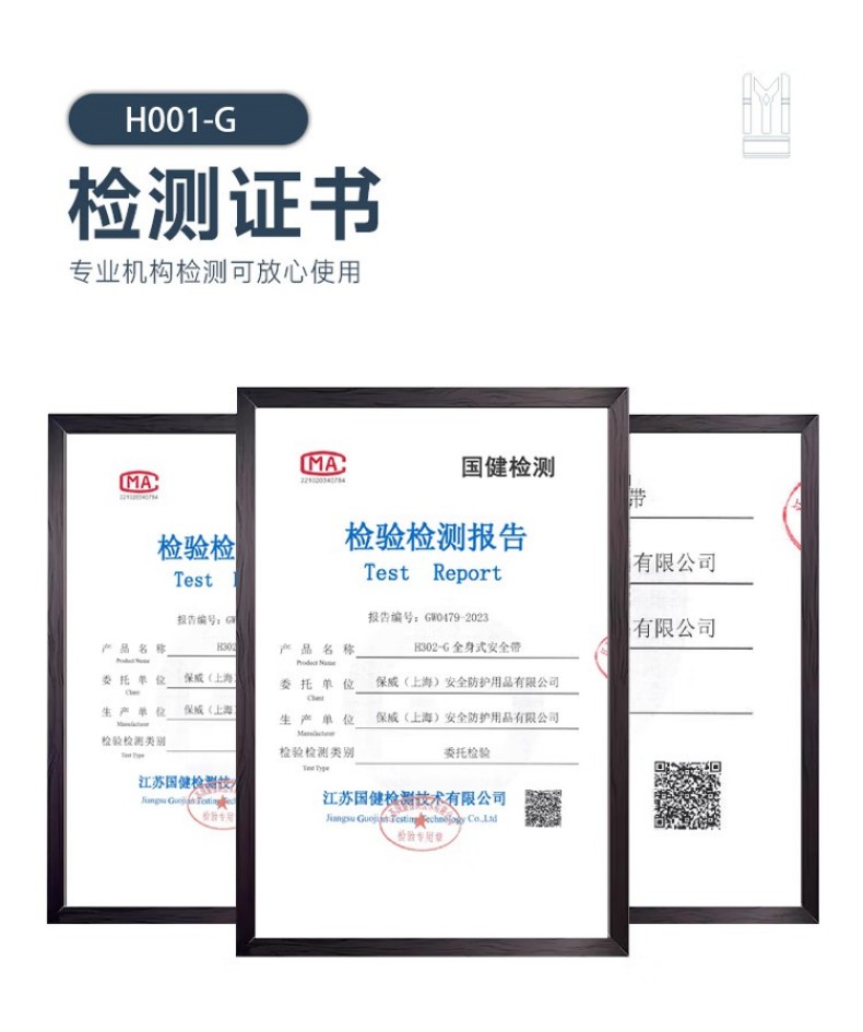 PIP H001-G经济款单挂点全身式安全带9