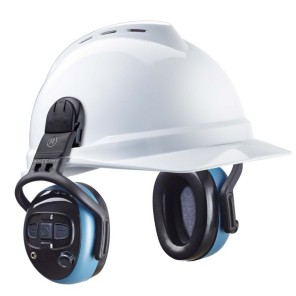 MSA梅思安10087430中衰频头盔式防噪音耳罩
