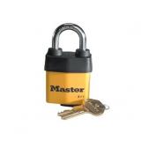 玛斯特MasterLock 911D 可换锁胆塑料外壳防风雨挂锁