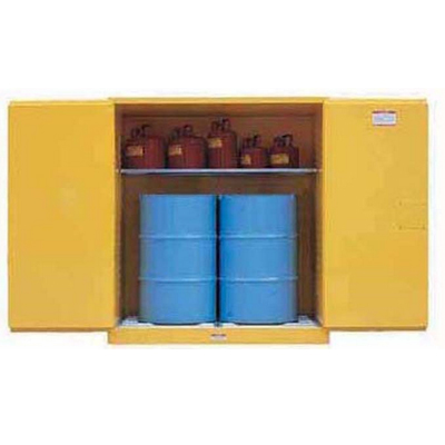 110加仑双桶油桶储存柜