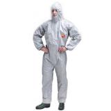 杜邦Tychem F防化服带帽连体耐酸碱防护服(型号升级为Tychem6000)