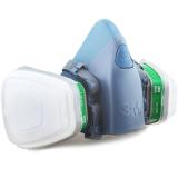 3M7502防氨气防毒面具