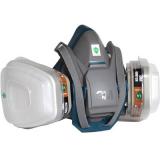 3M650PQL防毒面具硅胶半面具套装