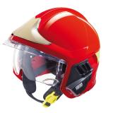 梅思安10158866红色消防头盔