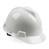 梅思安10146518白色标准型ABS安全帽
