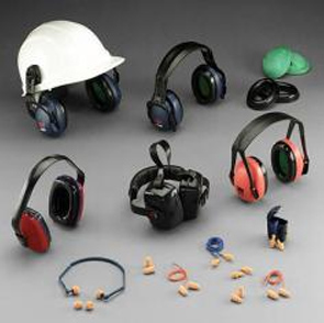 不同类型的防噪音防护用品图片展示
